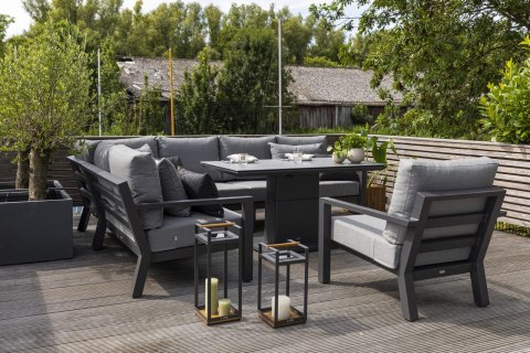 Zestaw wypoczynkowy Timber lounge Lava Mist Grey