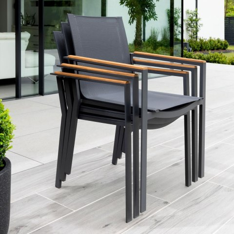 Zestaw obiadowy 4-6 osobowy Concept Primavera Lava Teak