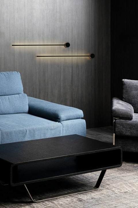 MOOSEE lampa ścienna OMBRE 80 czarna MOOSEE lampa ścienna OMBRE 80 czarna