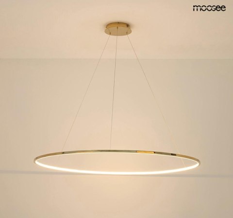 MOOSEE lampa wisząca RING SLIM 100 złota