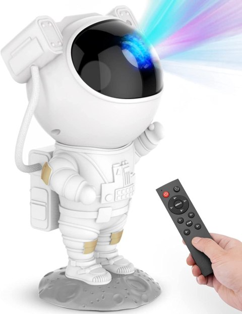 Lampa nocna projektor led ASTRONAUTA biały Lampa nocna projektor led ASTRONAUTA biały
