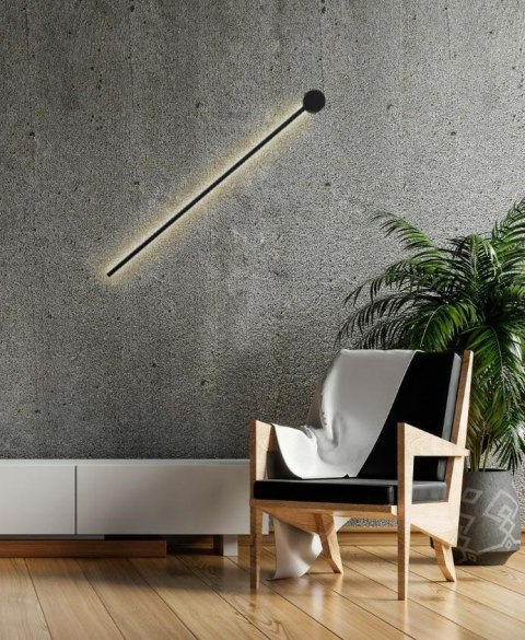 MOOSEE lampa ścienna OMBRE 60 czarna MOOSEE lampa ścienna OMBRE 60 czarna