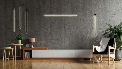 MOOSEE lampa ścienna OMBRE 60 czarna MOOSEE lampa ścienna OMBRE 60 czarna