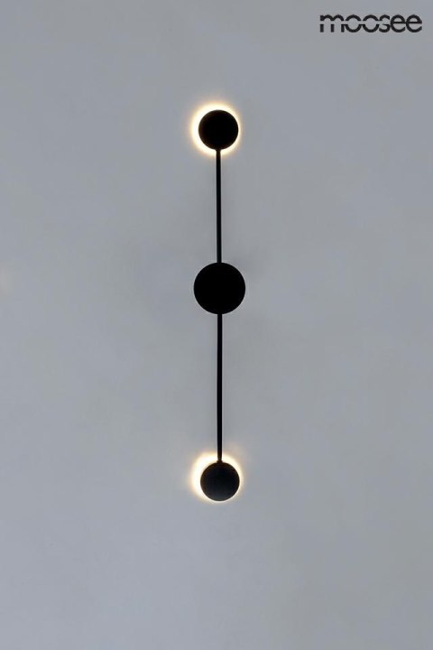 MOOSEE lampa ścienna SHADOW 2 CLOSE czarna MOOSEE lampa ścienna SHADOW 2 CLOSE czarna