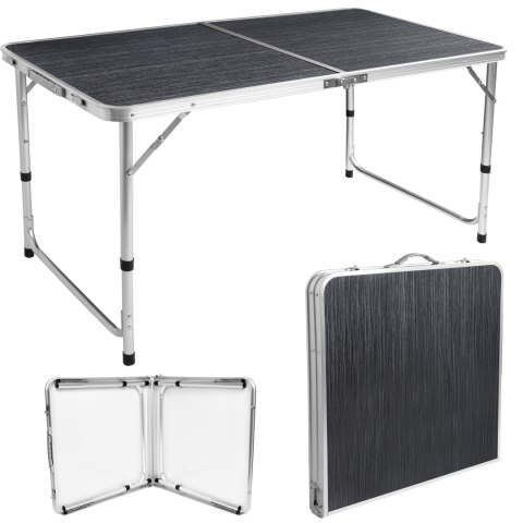Zestaw turystyczny TRAMP BLACK WOOD kempingowy 120x60 cm Zestaw turystyczny TRAMP BLACK WOOD kempingowy 120x60 cm