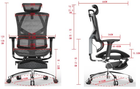 Fotel ergonomiczny ANGEL biurowy Optimus 2.0 ANGEL