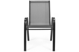 Krzesło ogrodowe PORTO - czarne