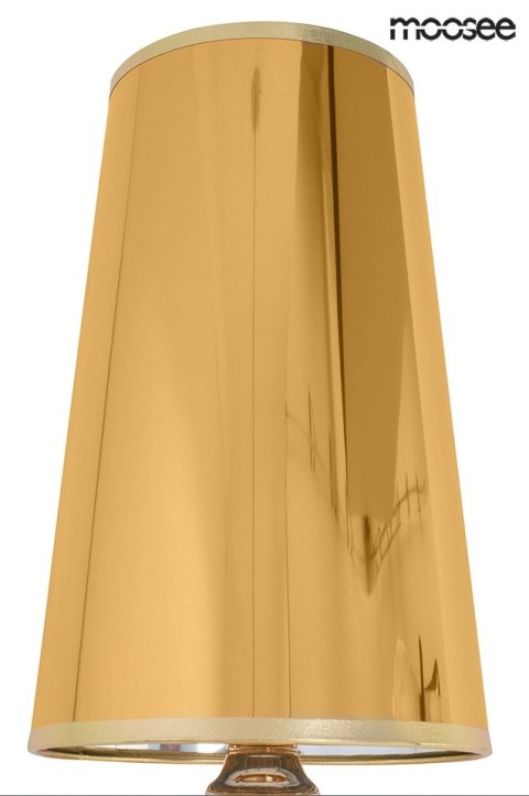 MOOSEE lampa ścienna QUEEN 15 złota MOOSEE lampa ścienna QUEEN 15 złota