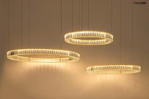 MOOSEE lampa wisząca LIBERTY 3B złota