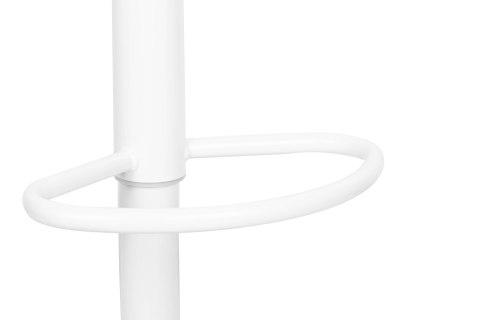 Krzesło barowe STICK regulowane białe Krzesło barowe STICK regulowane białe