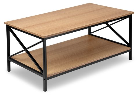 Stolik kawowy ława loft HERNING MODERN OAK