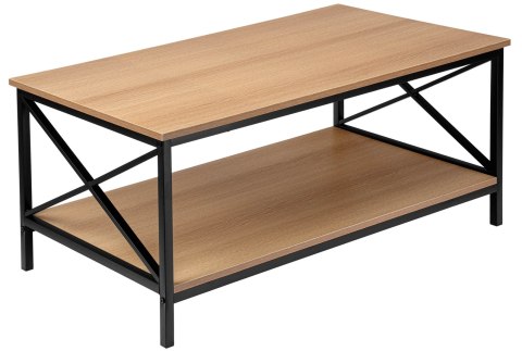 Stolik kawowy ława loft HERNING MODERN OAK