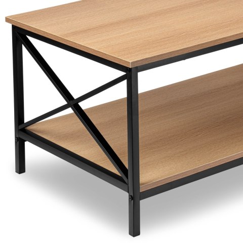 Stolik kawowy ława loft HERNING MODERN OAK