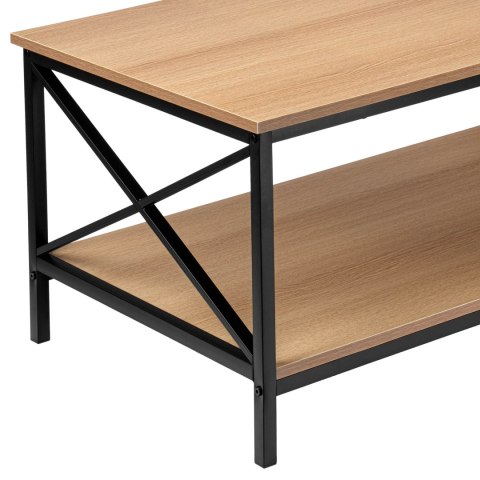 Stolik kawowy ława loft HERNING MODERN OAK