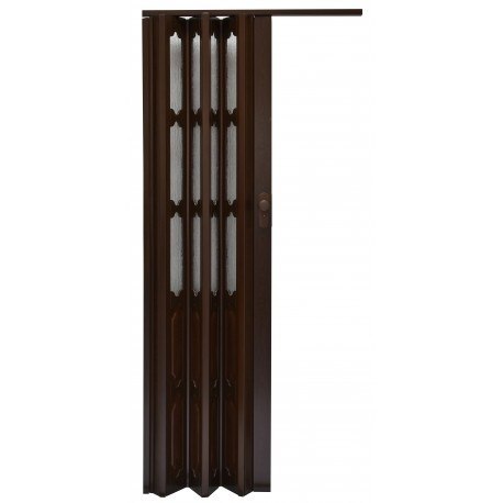 Drzwi harmonijkowe 007-7291-86 orzech mat 86 cm Drzwi harmonijkowe 007-7291-86 orzech mat 86 cm