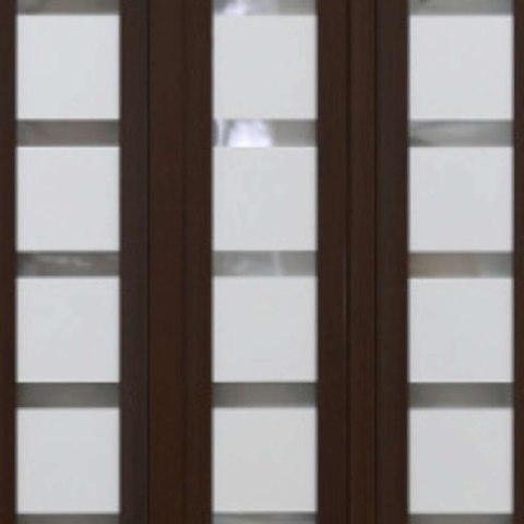 Drzwi harmonijkowe 015 B01-7291-86 orzech mat 86 cm Drzwi harmonijkowe 015 B01-7291-86 orzech mat 86 cm