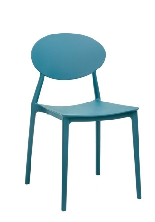 Krzesło SELF morskie - polipropylen