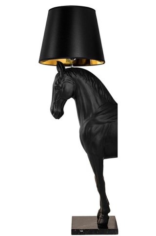 Lampa podłogowa PONY STAND S czarna - włókno szklane