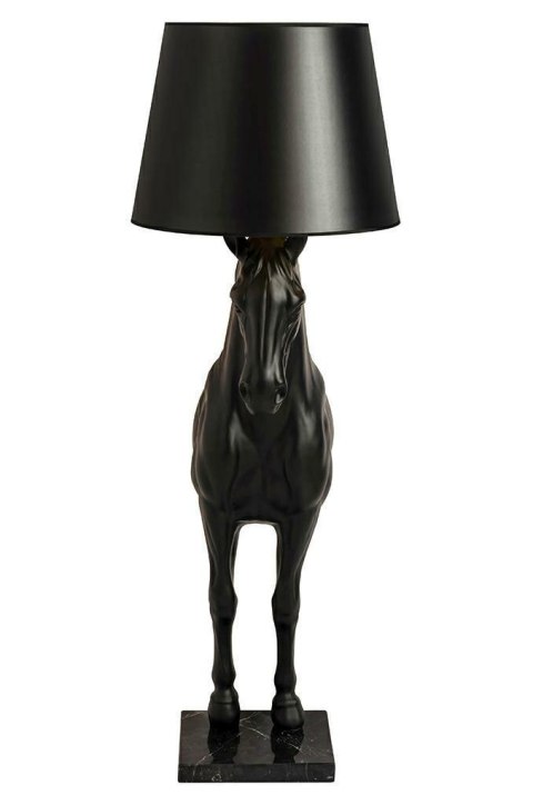 Lampa podłogowa PONY STAND S czarna - włókno szklane