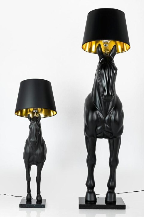 Lampa podłogowa PONY STAND S czarna - włókno szklane