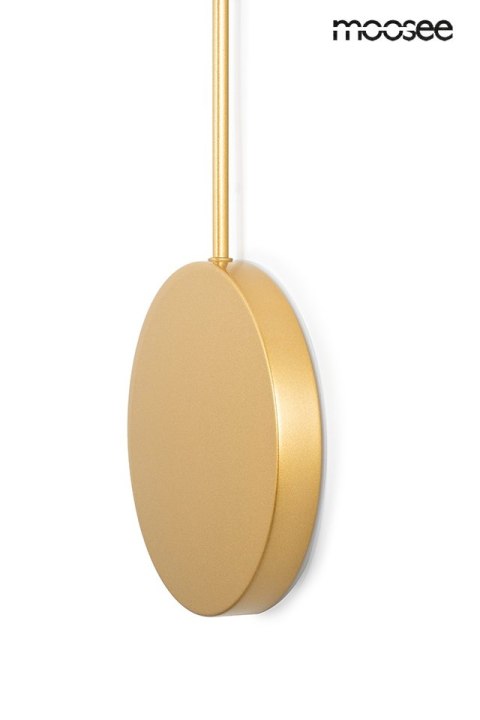 MOOSEE lampa ścienna SHADOW 2 złota MOOSEE lampa ścienna SHADOW 2 złota