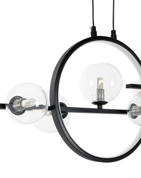 Lampa wisząca ALURNE LINE TWICE 90 czarna