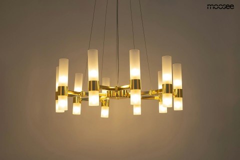 MOOSEE lampa wisząca TUBS 10 złota