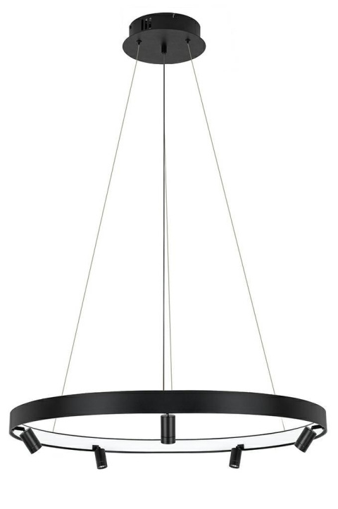 Lampa wisząca RING SPOT 98 czarna