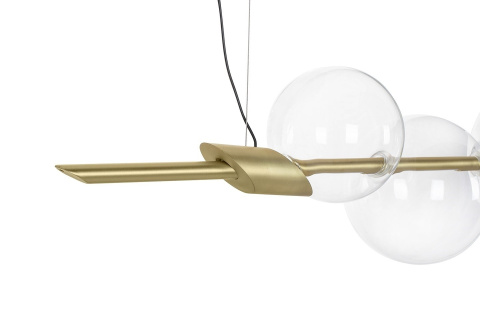 Lampa wisząca BUBBLE CLEAR 140 złota