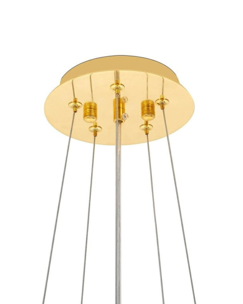 Lampa wisząca CHANDELIER 10 złota