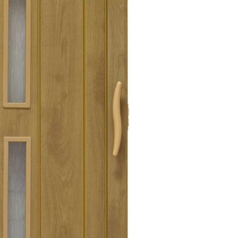 Drzwi harmonijkowe 005S-46G-100 jasny dąb mat G 100 cm