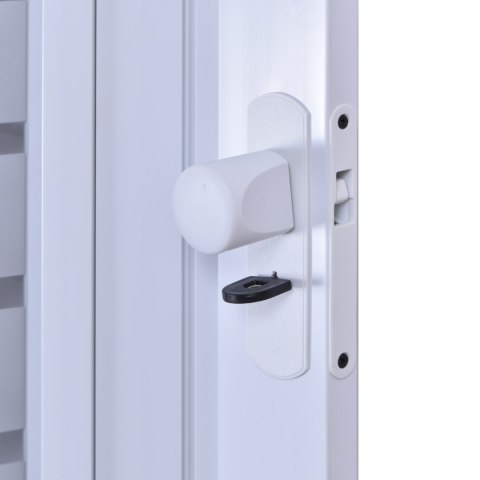 Drzwi harmonijkowe 015 B01-014-86 biały mat 86 cm