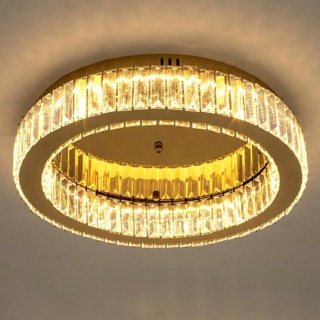 Lampa sufitowa / plafon BORA złota