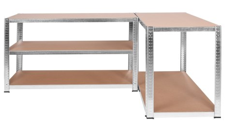 Regał magazynowy 200kg 5 poziomów 205x120x45 cm nośność 1000 kg Regał magazynowy 200kg 5 poziomów 205x120x45 cm nośność 1000 kg