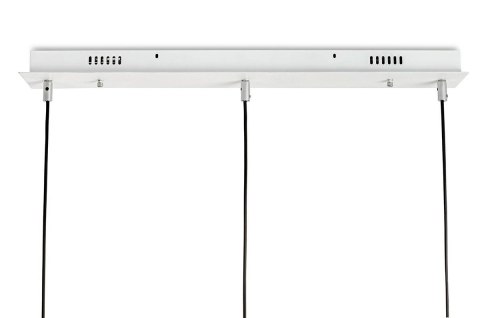 Lampa wisząca CAPRI LINE 3 złota / biała - 180 LED, aluminium, szkło