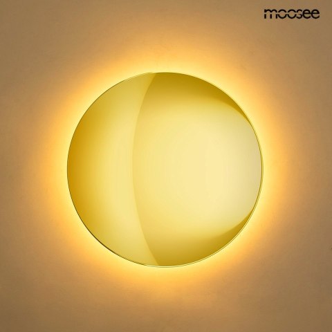 MOOSEE lampa ścienna SHADOW SUN 25 złota