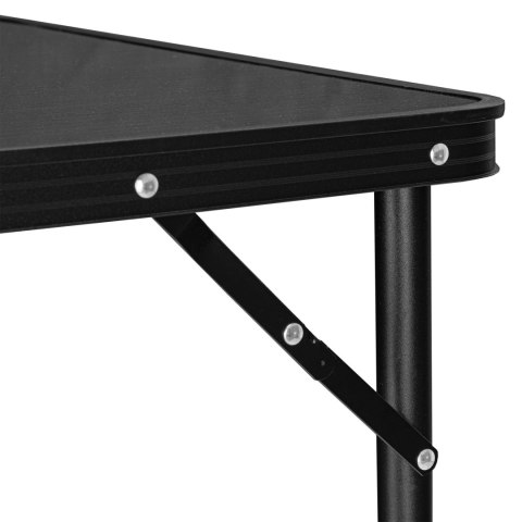 Zestaw turystyczny TRAMP BLACK WOOD czarny 120x60 cm Zestaw turystyczny TRAMP BLACK WOOD czarny 120x60 cm