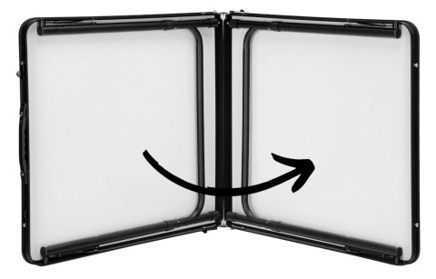 Zestaw turystyczny TRAMP BLACK WOOD czarny 120x60 cm Zestaw turystyczny TRAMP BLACK WOOD czarny 120x60 cm