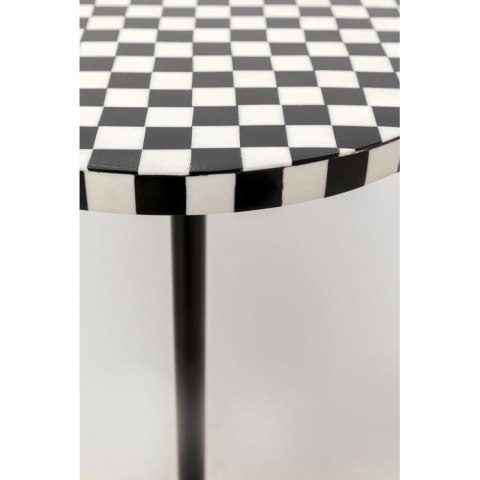 KARE stolik DOMERO CHESS 25 biało-czarny KARE stolik DOMERO CHESS 25 biało-czarny