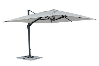 BIZZOTTO parasol ogrodowy INES jasny szary