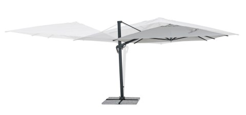 BIZZOTTO parasol ogrodowy INES jasny szary BIZZOTTO parasol ogrodowy INES jasny szary