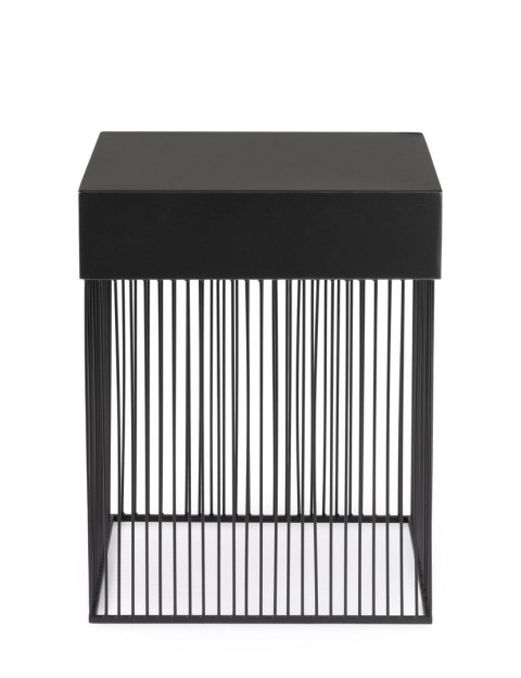 BIZZOTTO stolik kawowy YASLINE 40x40 czarny BIZZOTTO stolik kawowy YASLINE 40x40 czarny
