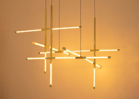 MOOSEE lampa wisząca MIKADO M złota MOOSEE lampa wisząca MIKADO M złota