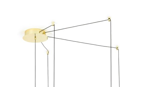 MOOSEE lampa wisząca MIKADO M złota MOOSEE lampa wisząca MIKADO M złota