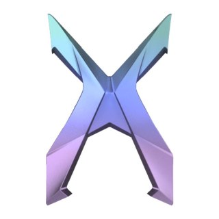 Tylna osłona "X" Angel XDekor Kolorowy Gradient ANGEL