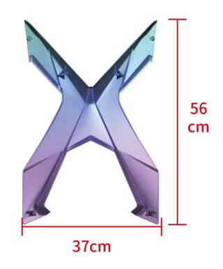 Tylna osłona "X" Angel XDekor Kolorowy Gradient ANGEL