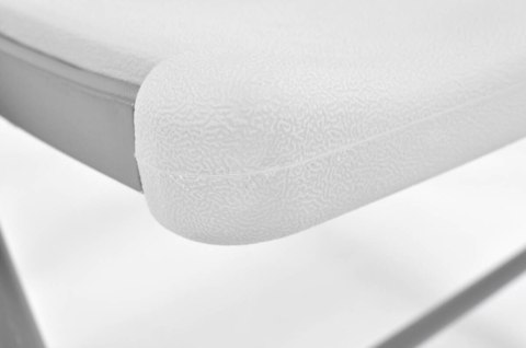 Zestaw mebli cateringowych składany biały stół 240 cm i 10 krzeseł Zestaw mebli cateringowych składany biały stół 240 cm i 10 krzeseł