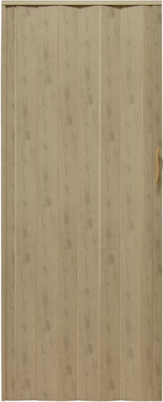 Drzwi harmonijkowe 001P-48G-90 wiąz mat G 90 cm