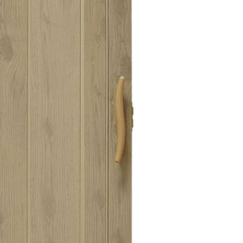 Drzwi harmonijkowe 001P-48G-90 wiąz mat G 90 cm
