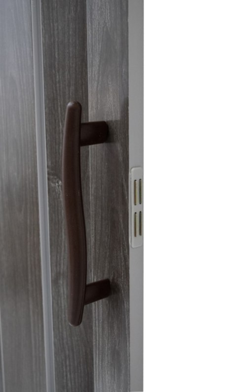 Drzwi harmonijkowe 001P-64-90 dąb grafit mat 90 cm Drzwi harmonijkowe 001P-64-90 dąb grafit mat 90 cm